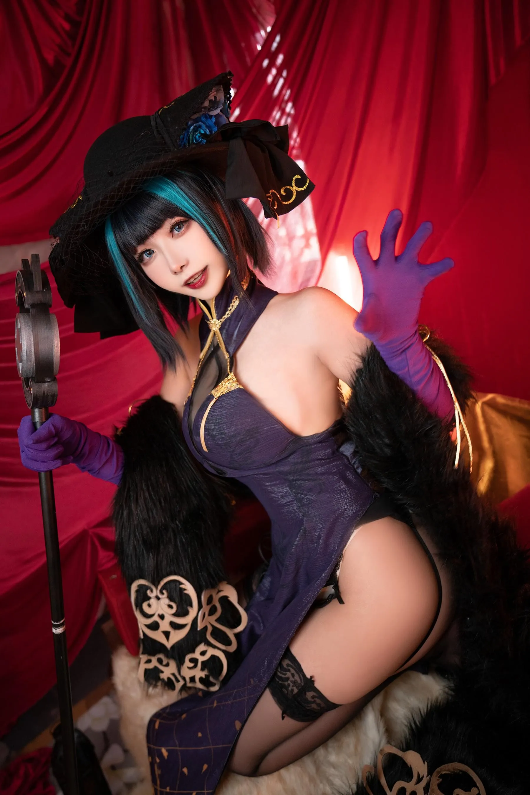 Momoko葵葵 – NO.37 碧蓝航线柴郡 音乐绚烂CaitSith [16P]插图4
